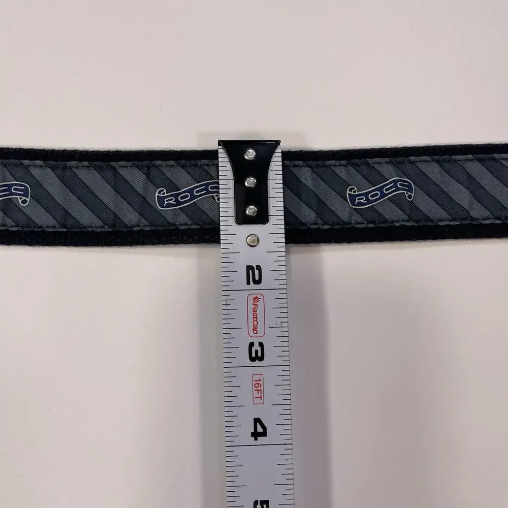 Vineyard Vines ROCC Belt Men’s 30 Golf Blue Brown Leather Country Club