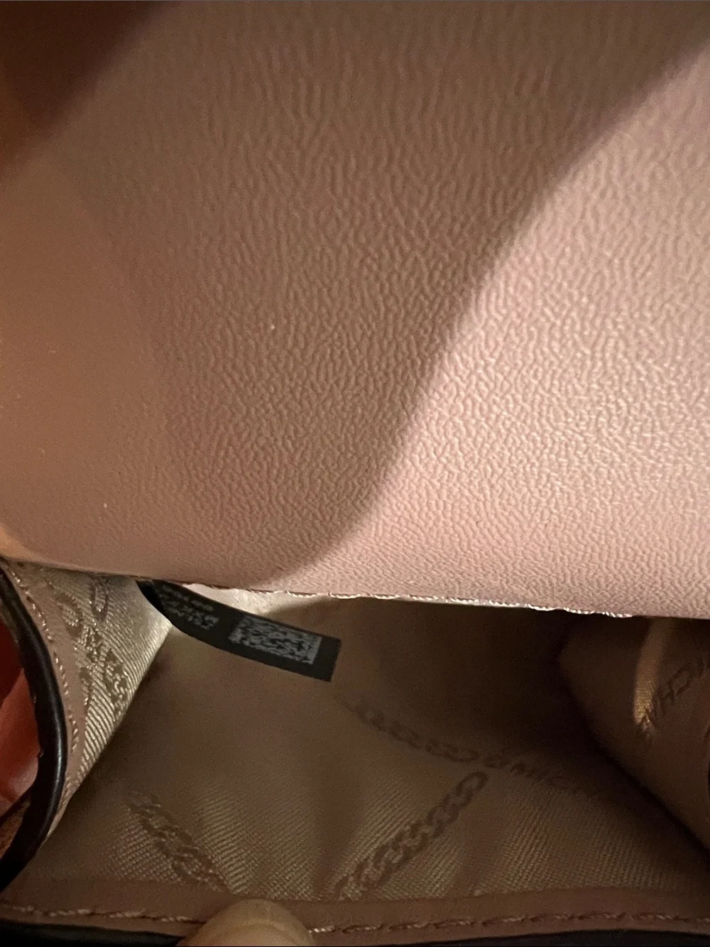 Michael Kors faux kors pink