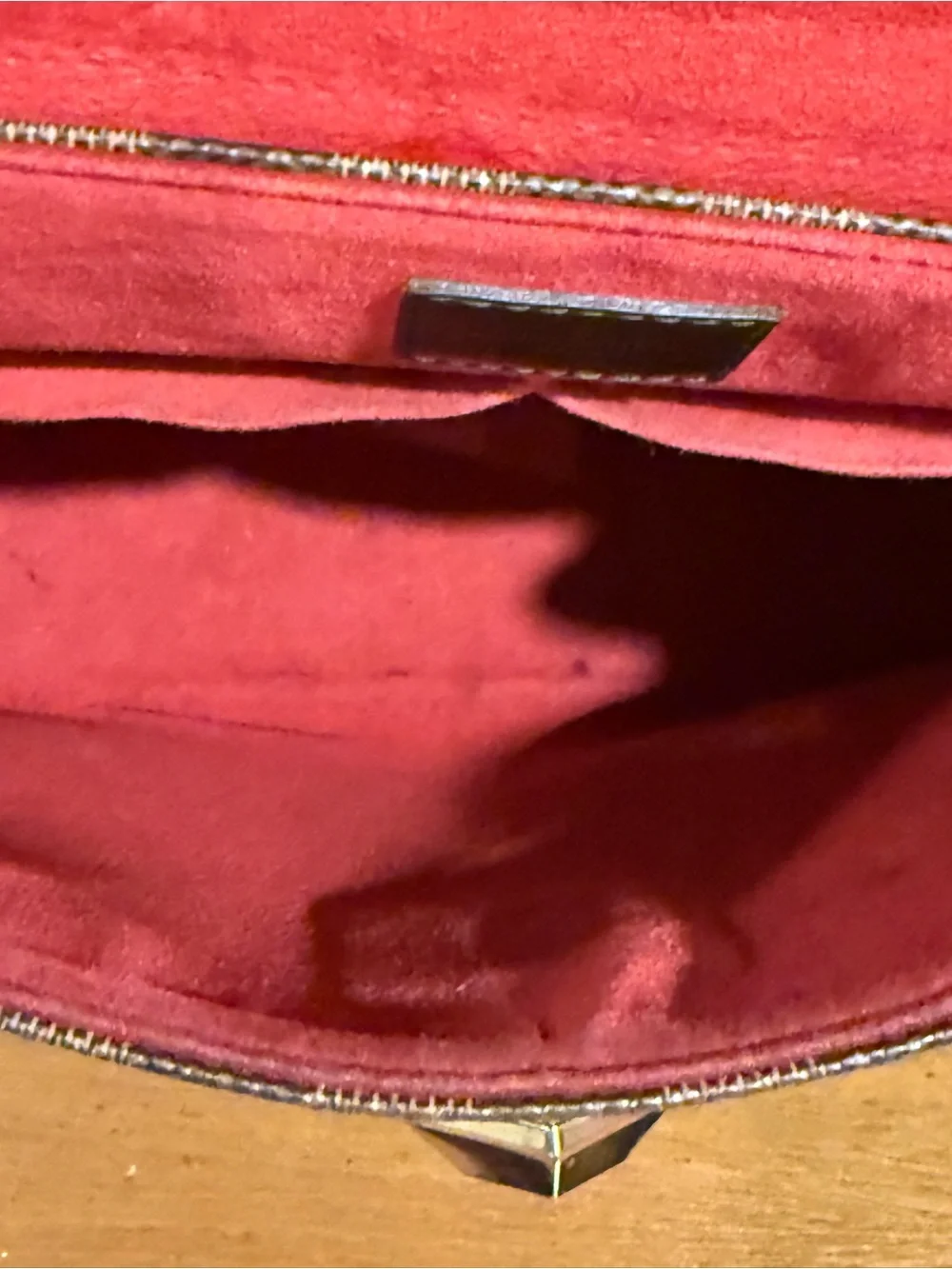 Louis Vuitton structured satchel