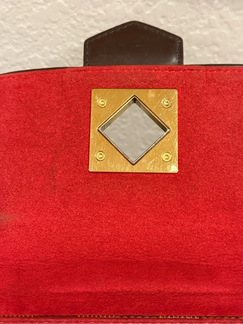 Louis Vuitton structured satchel