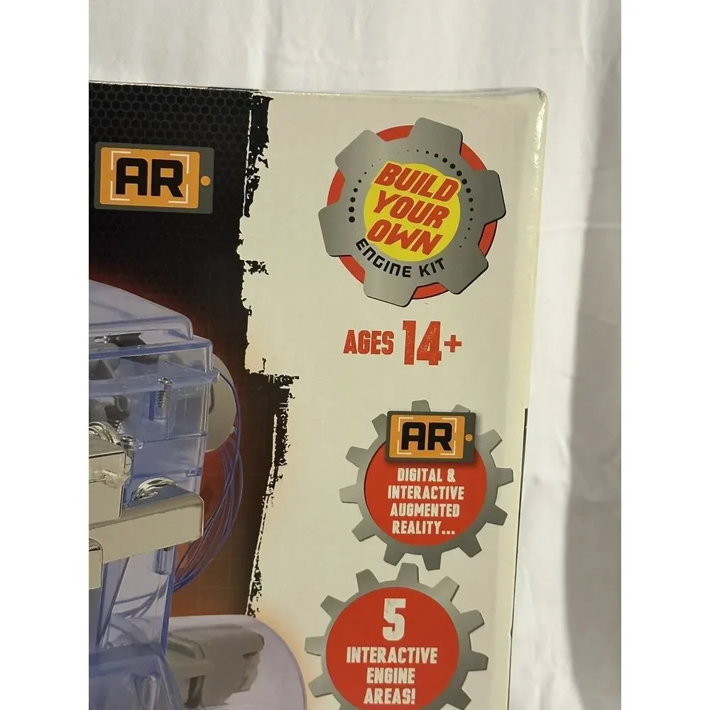 New Machine Works 4 Cylinder Engine AR W/Digital & Interactive Augmented Reality