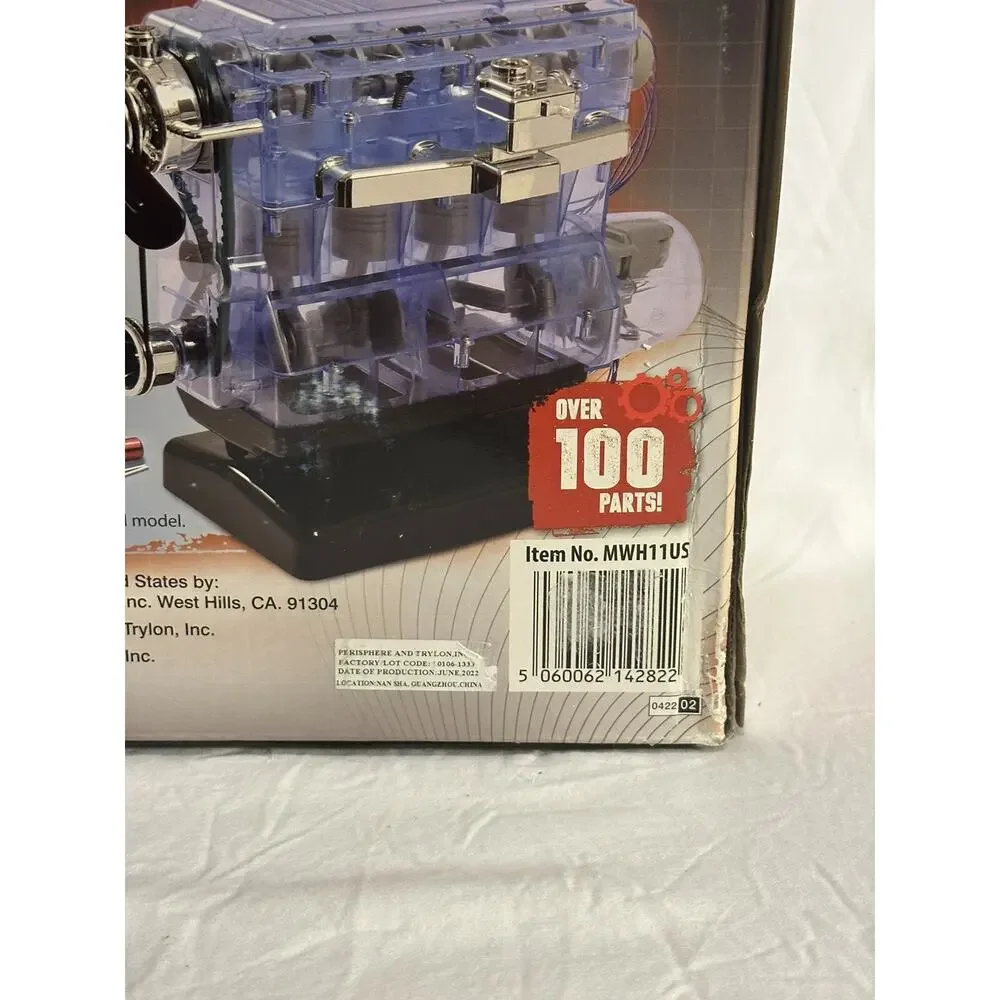 New Machine Works 4 Cylinder Engine AR W/Digital & Interactive Augmented Reality
