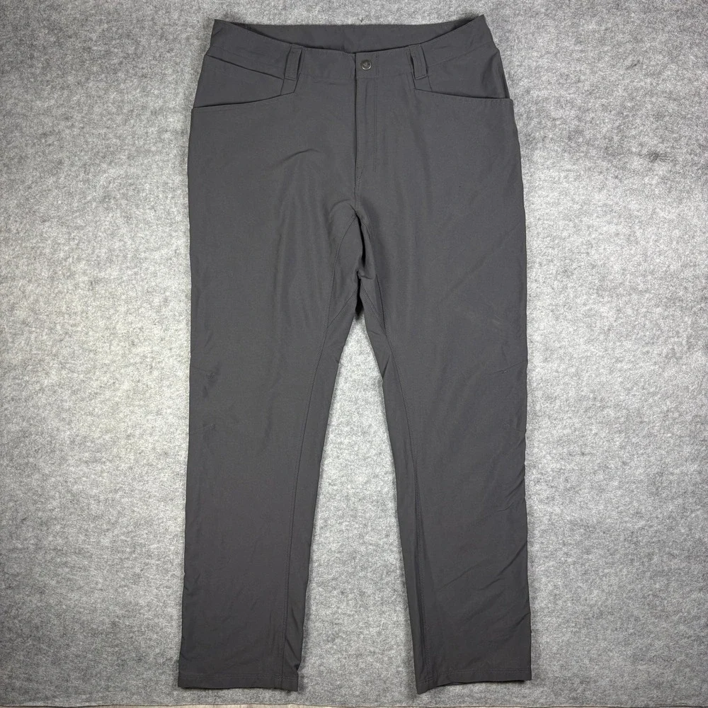 The North Face Mens Gray Straight Leg Hiking Outdoor Pants 34 Regular NF0A3S4F