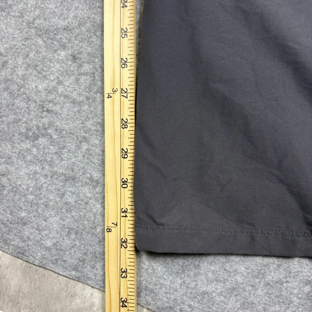 The North Face Mens Gray Straight Leg Hiking Outdoor Pants 34 Regular NF0A3S4F