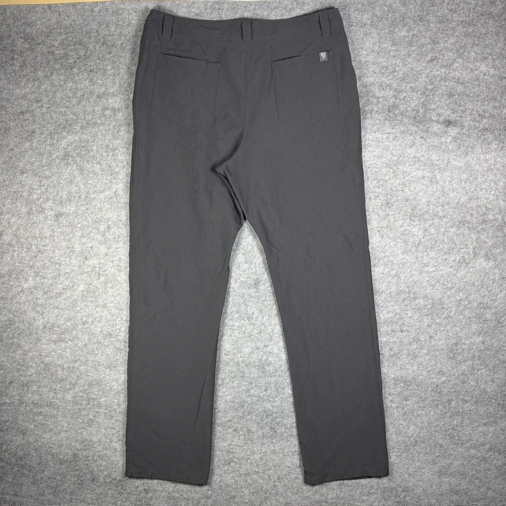 The North Face Mens Gray Straight Leg Hiking Outdoor Pants 34 Regular NF0A3S4F
