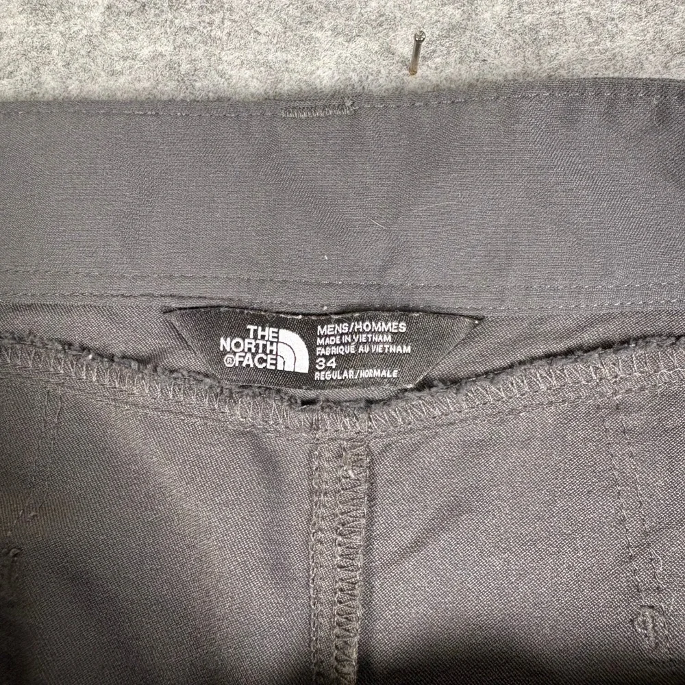 The North Face Mens Gray Straight Leg Hiking Outdoor Pants 34 Regular NF0A3S4F