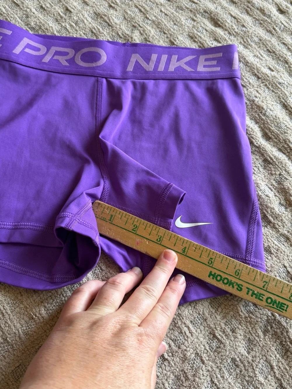 Nike pro 2 piece athletic bike short shorts