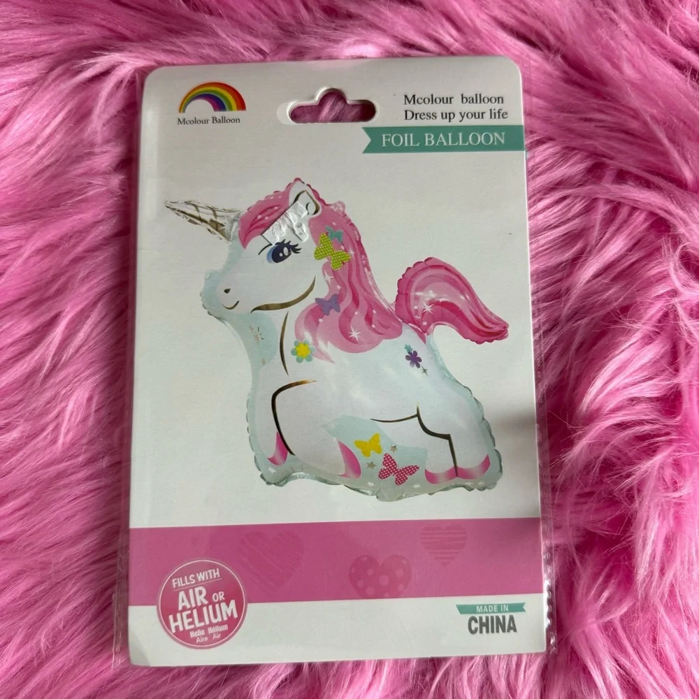 Unicorn foil balloon‎ party decoration
