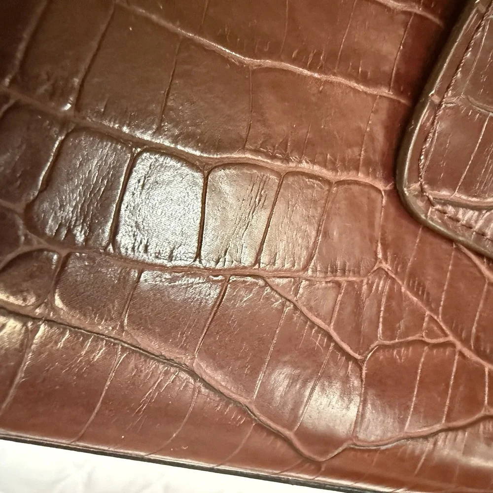 Brighton alligator embossed