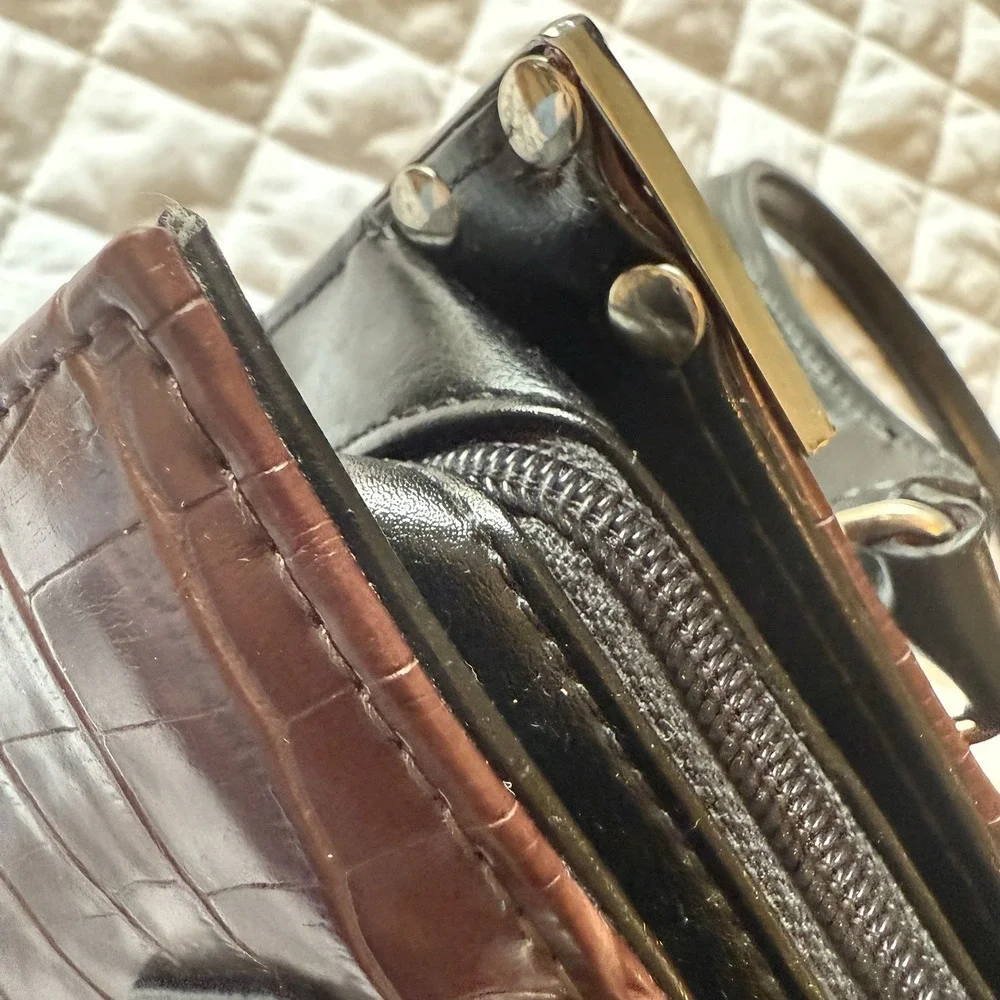 Brighton alligator embossed