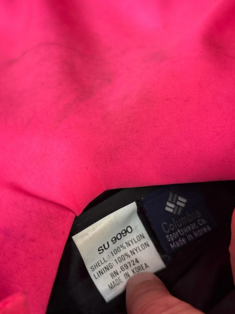 Columbia brand neon