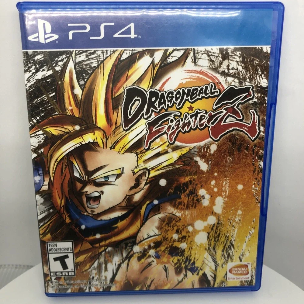 Dragon Ball FighterZ - Sony‎ PlayStation 4, Original Jewel Case & Cover Art Mint