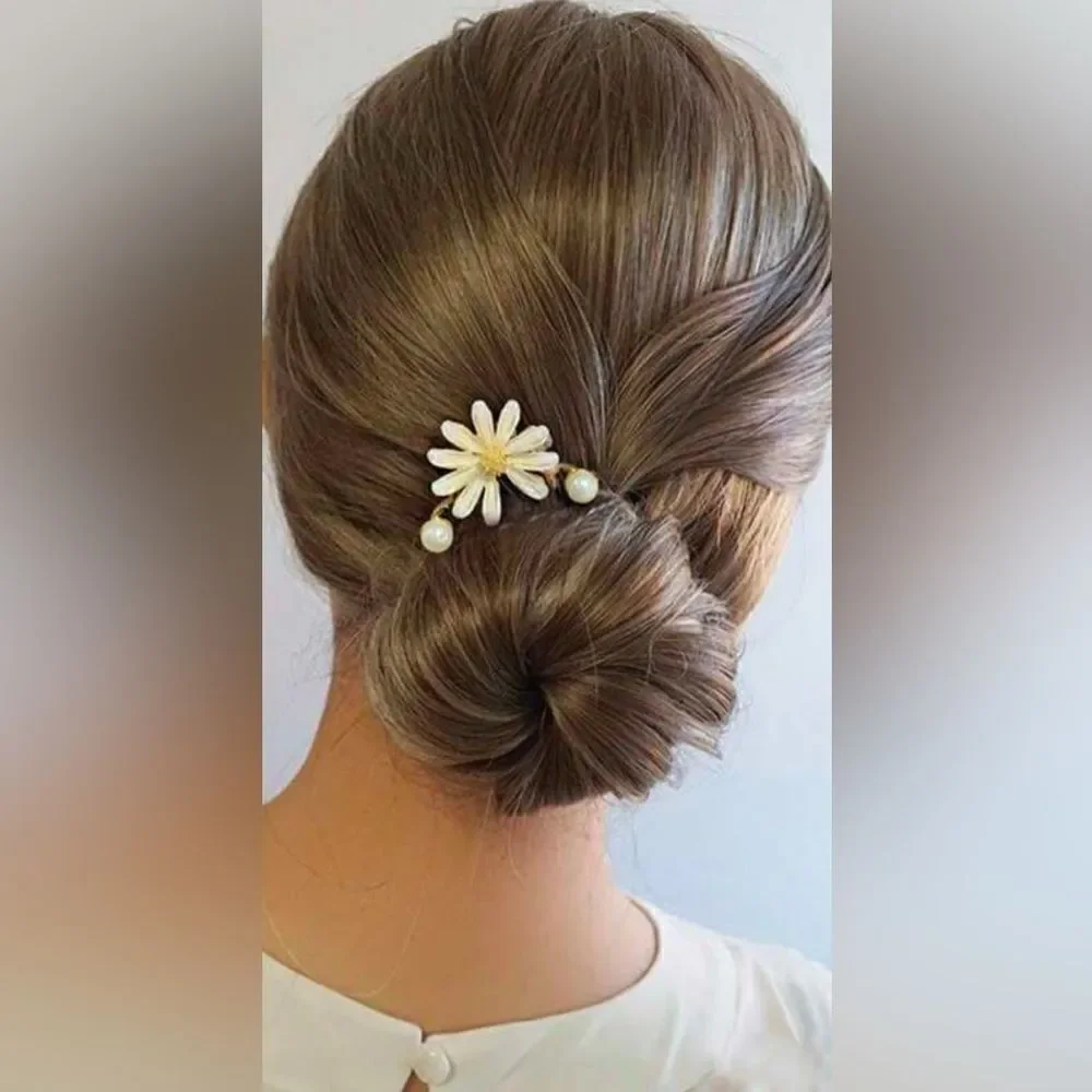 Flower hair pin S803