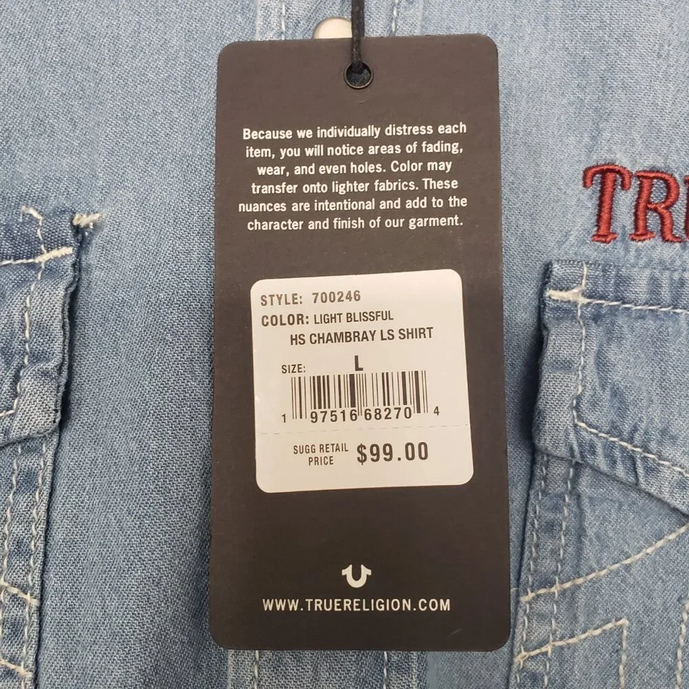 True Religion brand new