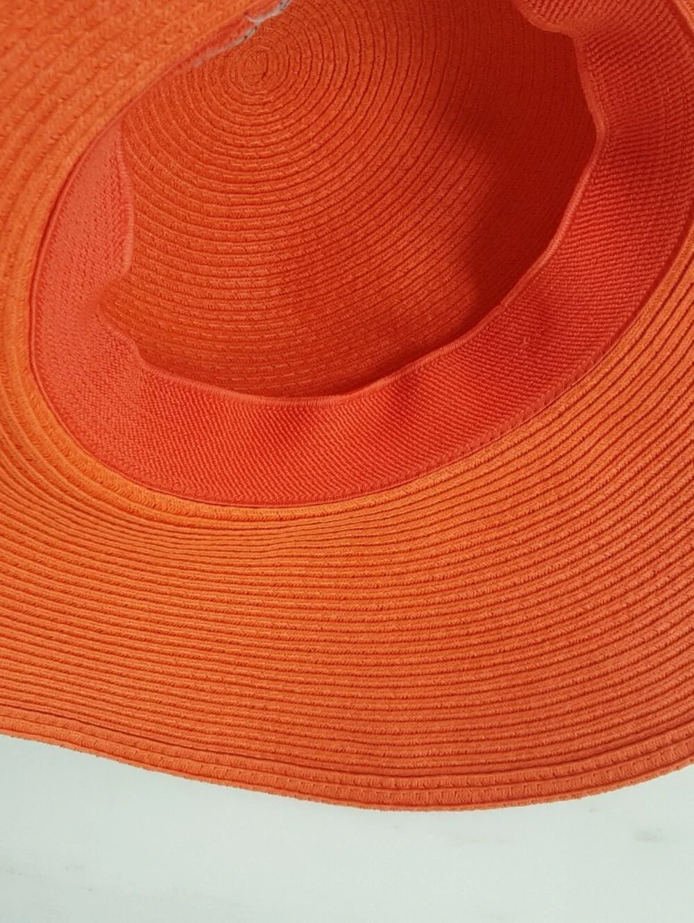 SUN 'N' SAND Floppy Wide-Brim Orange UPF 50+ Protection Sun Hat NWOT