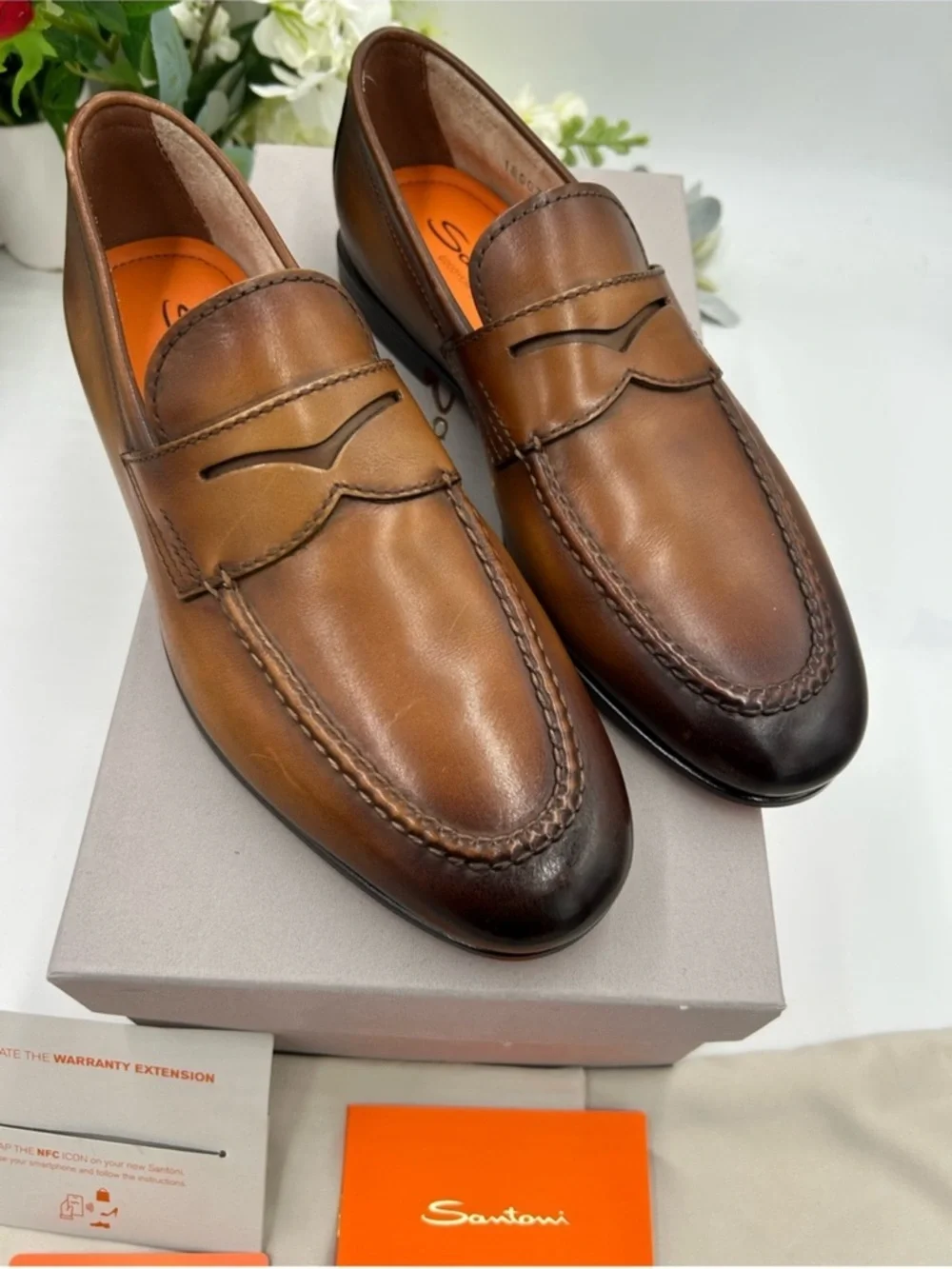 Santoni classic penny
