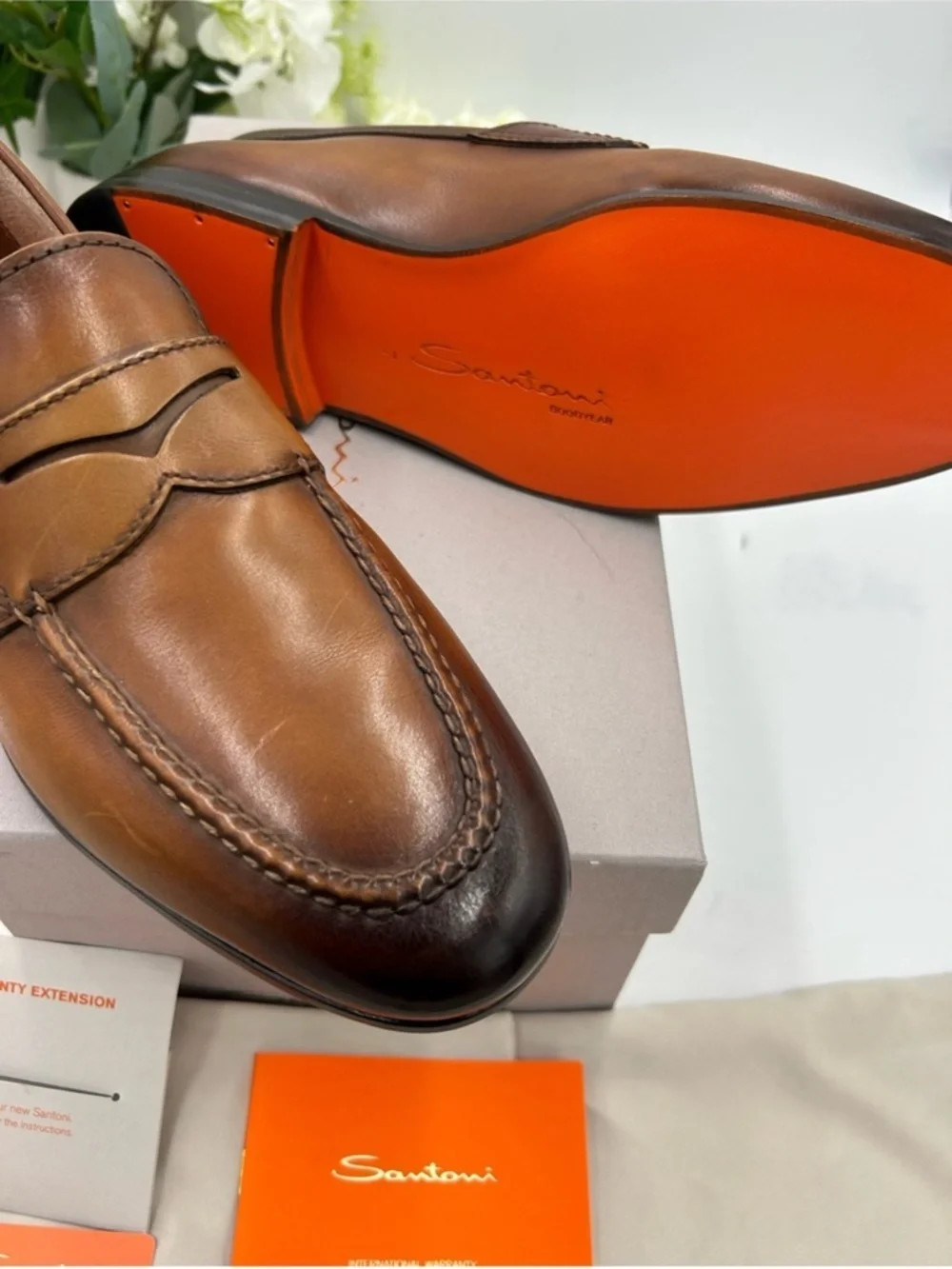Santoni classic penny