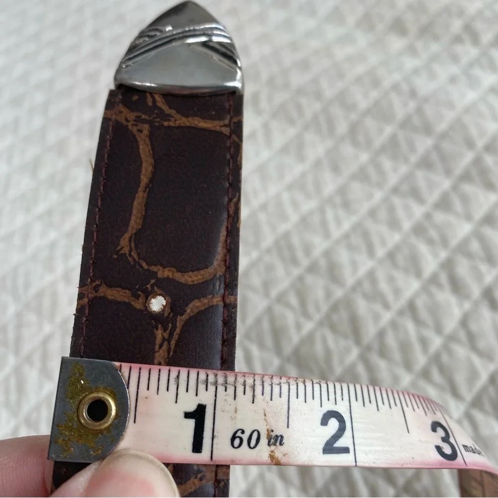 N/A brown leather
