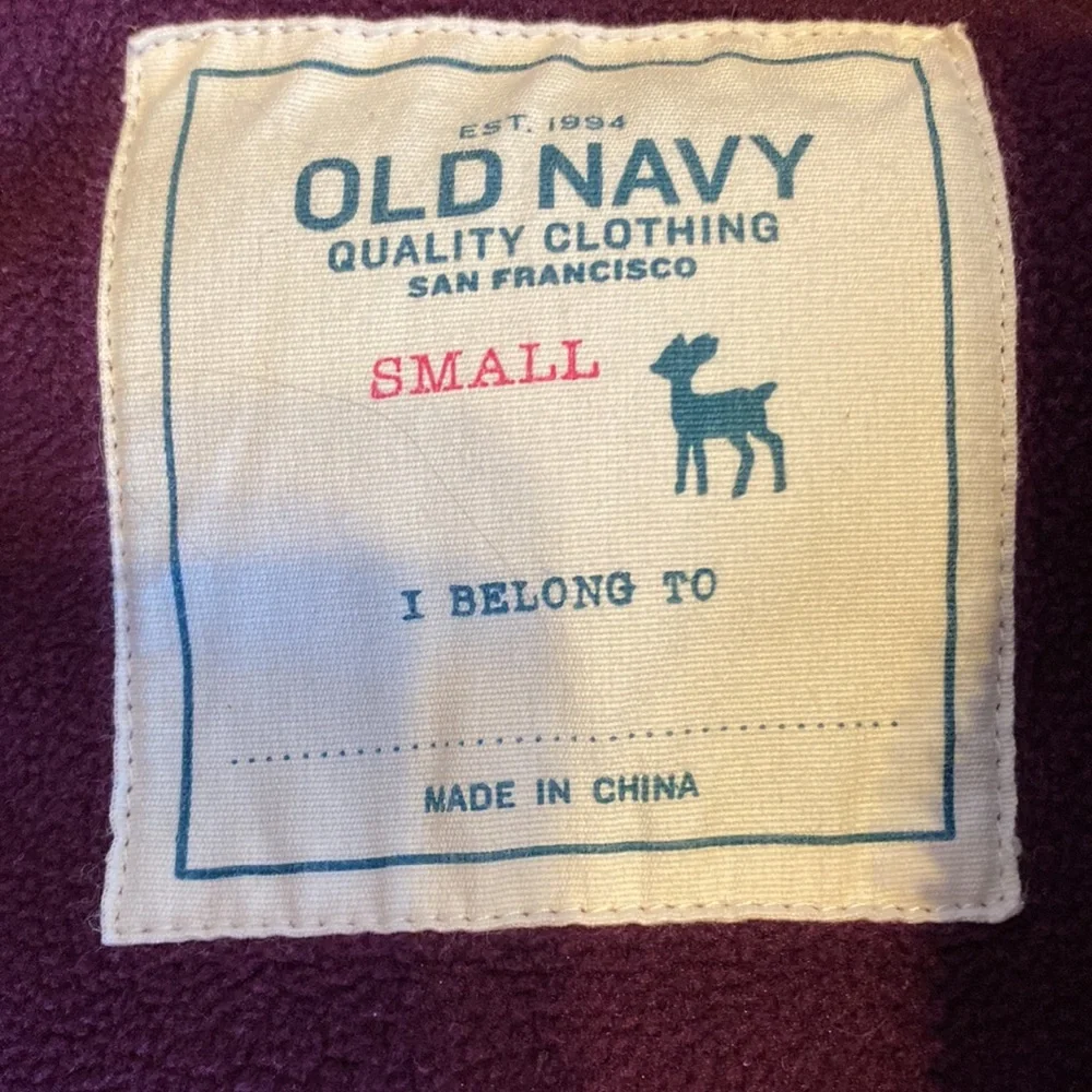 Old Navy plum colored