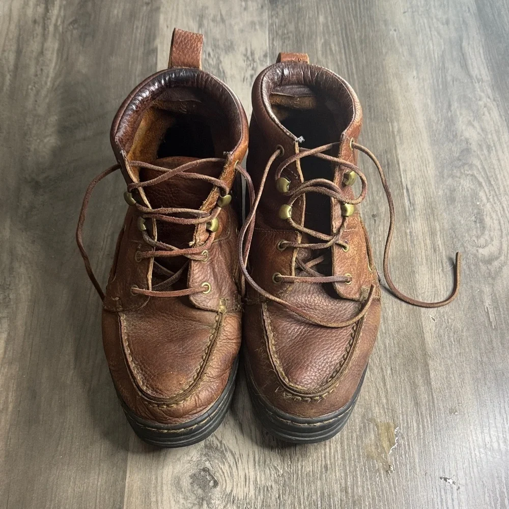 Justin Boots Men's Brown Leather Boots