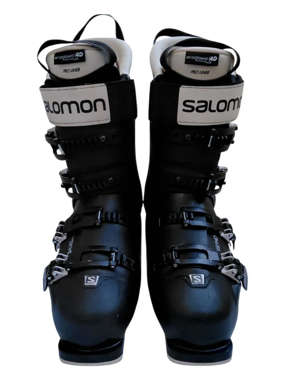 Salomon S/Pro 120 Custom Shell HD Alpine Ski Boots Mondo 27 Black EUC