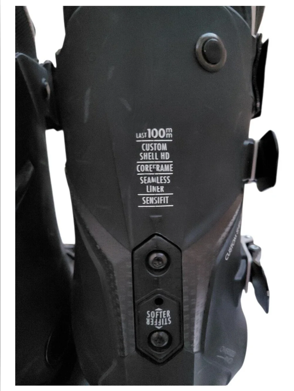 Salomon S/Pro 120 Custom Shell HD Alpine Ski Boots Mondo 27 Black EUC