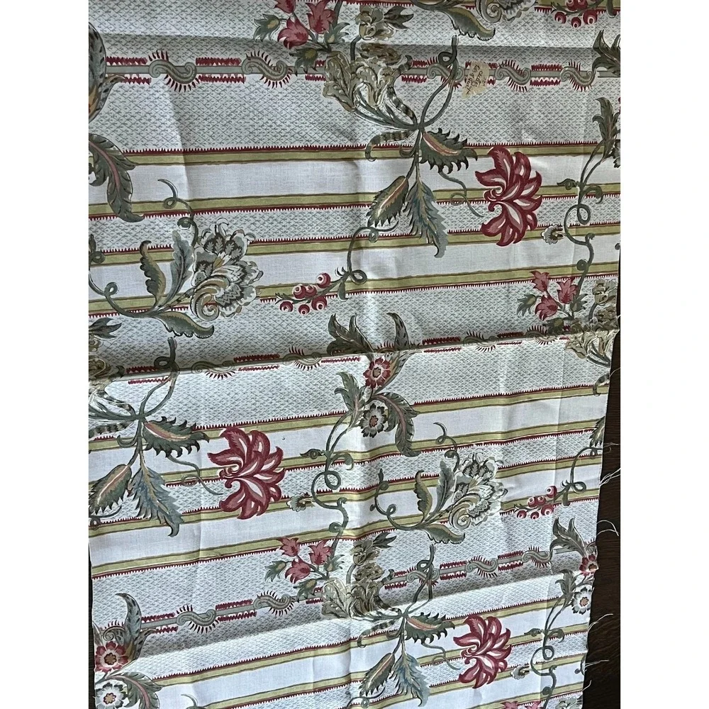 COWTAN & TOUT Fabric Remnants - FLORAISON‎ -LINEN