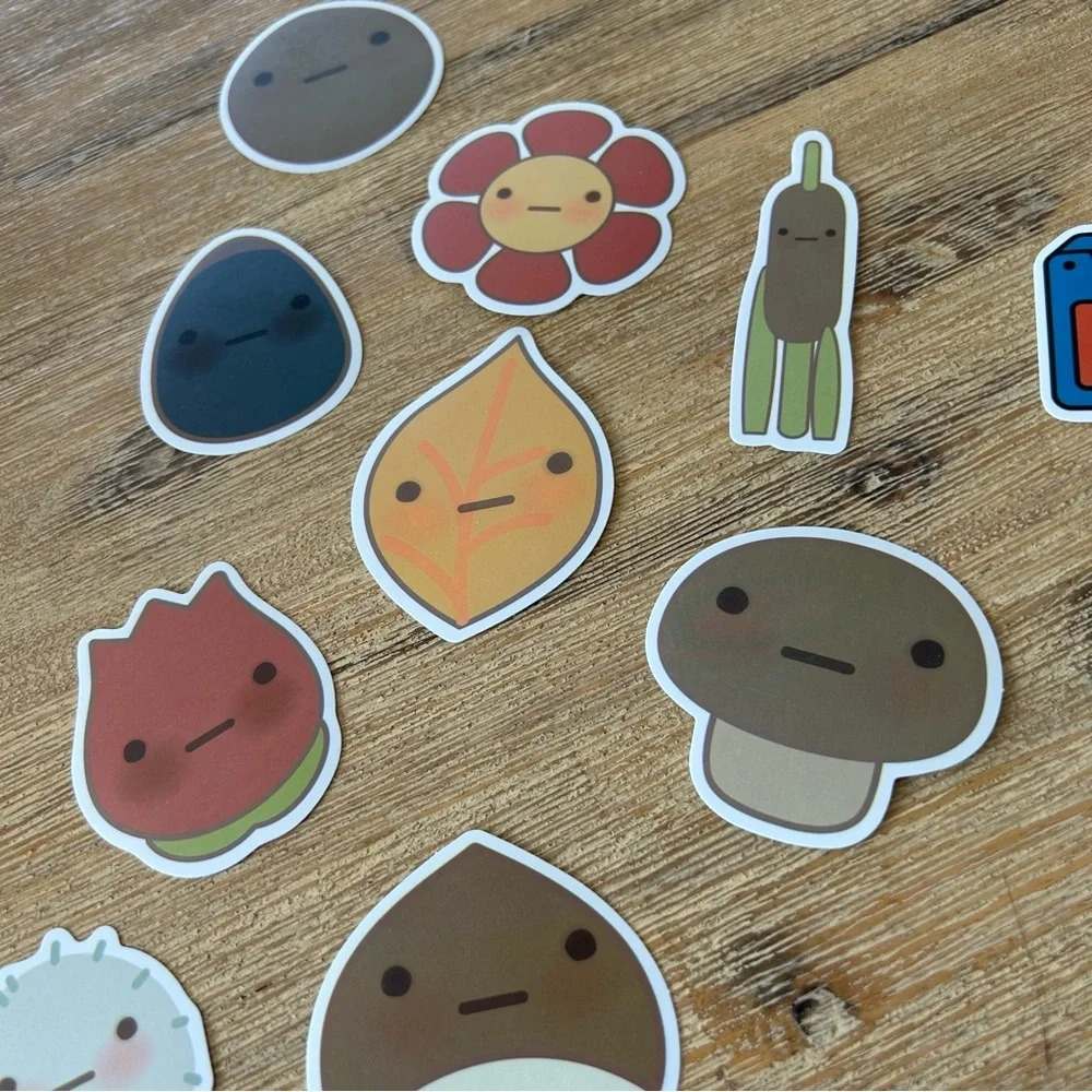 Set of 20!  Cute Vinyl Waterproof Stickers