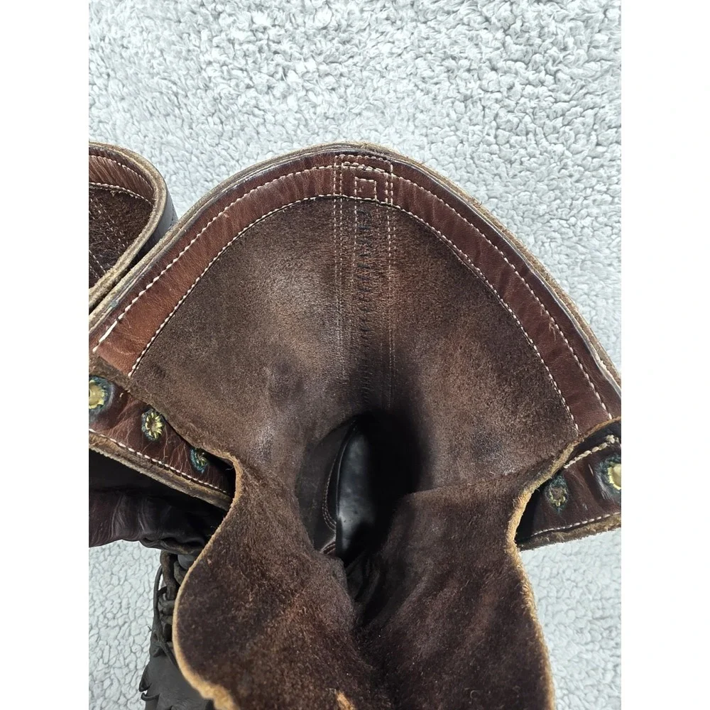 White's Hunter Vibram‎ Handmade Spokane Leather Boots Mens Size 10.5?? SEE DESC