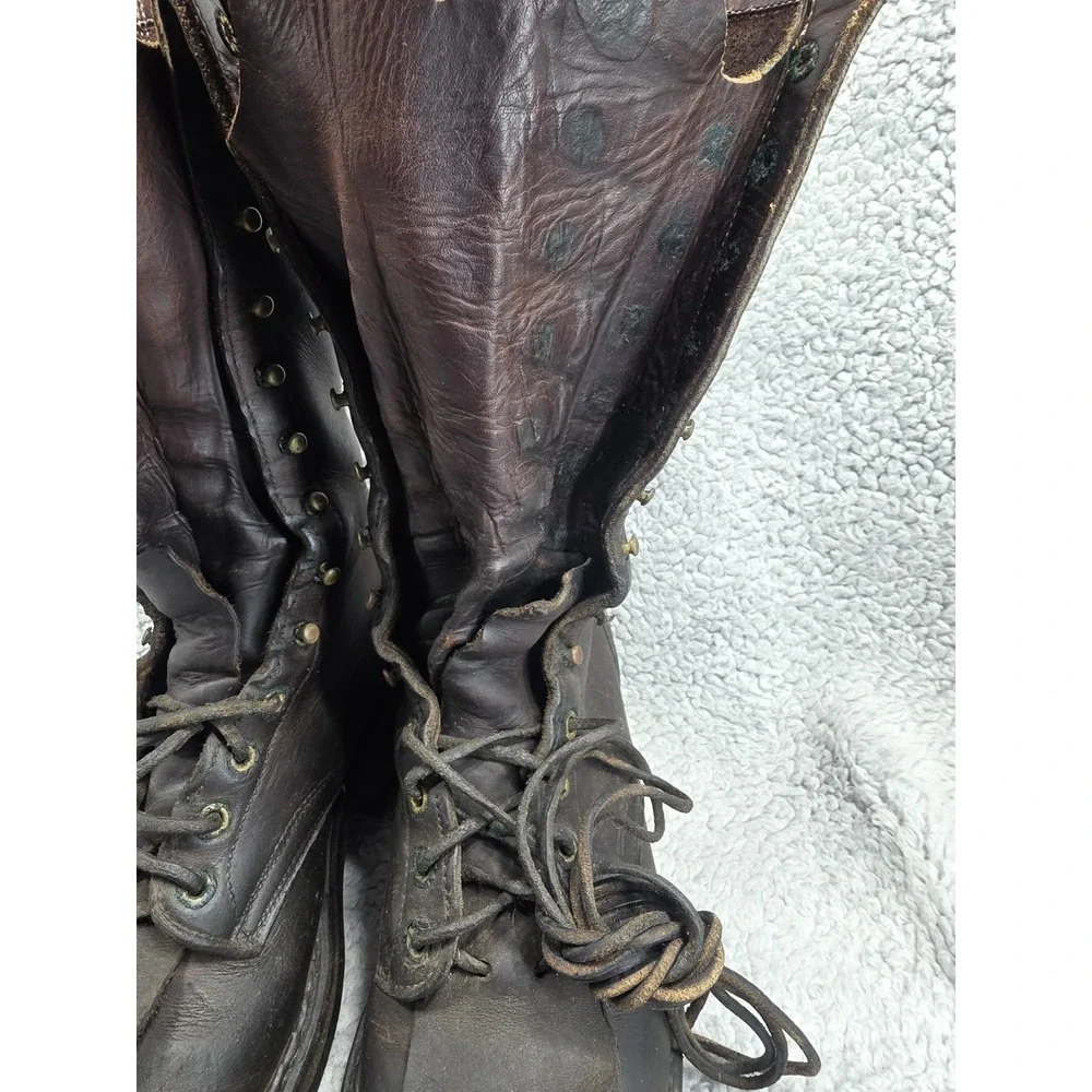 White's Hunter Vibram‎ Handmade Spokane Leather Boots Mens Size 10.5?? SEE DESC