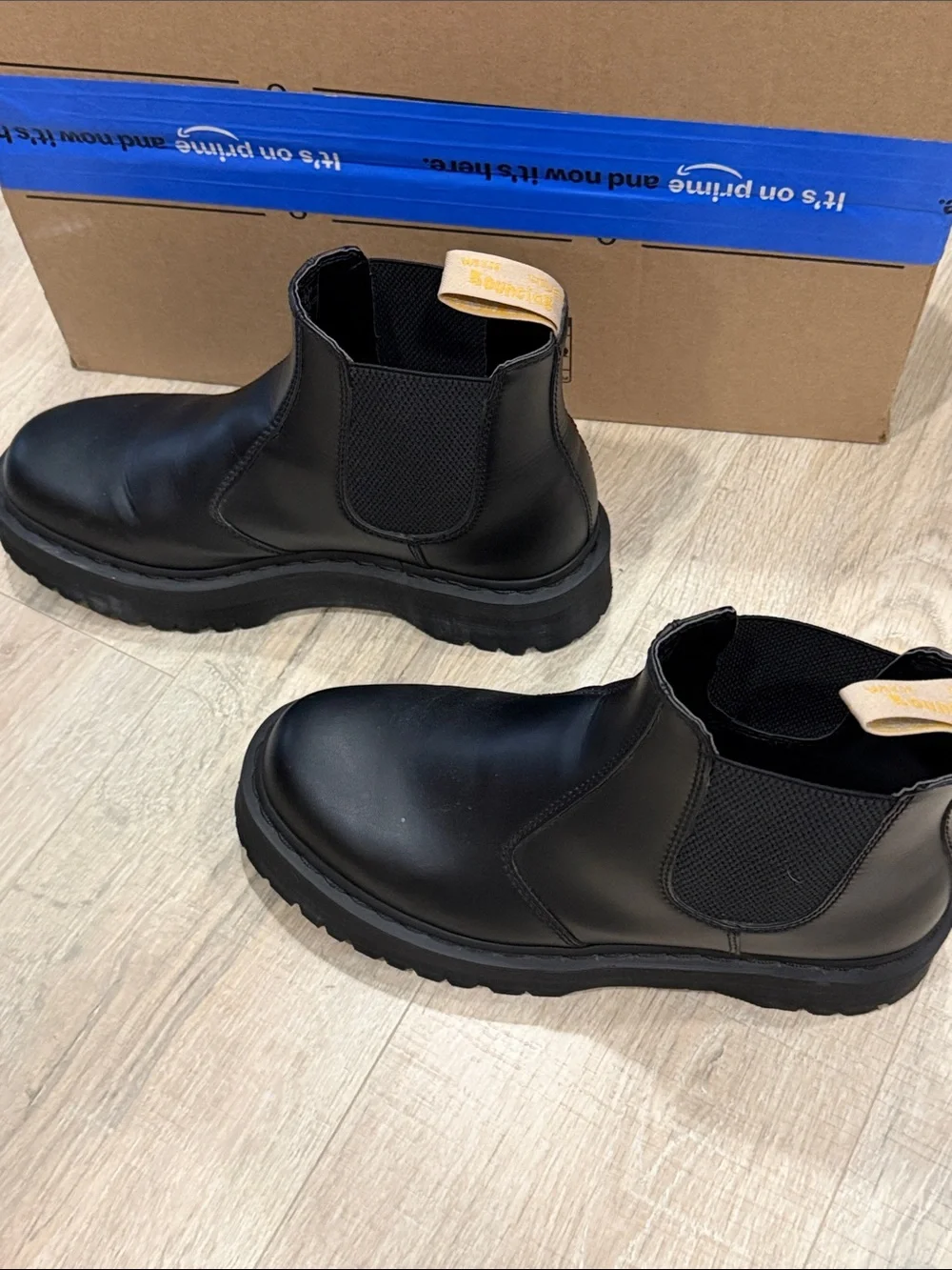 Dr. Martens Black Felix? Vegan 2976 Quad Chelsea Boots