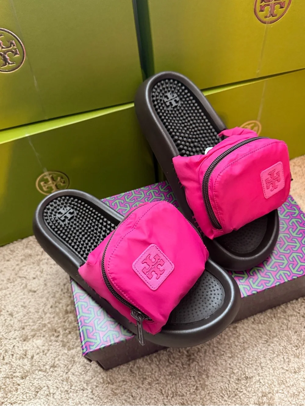 Tory Burch Pocket Sport Slide Sandals