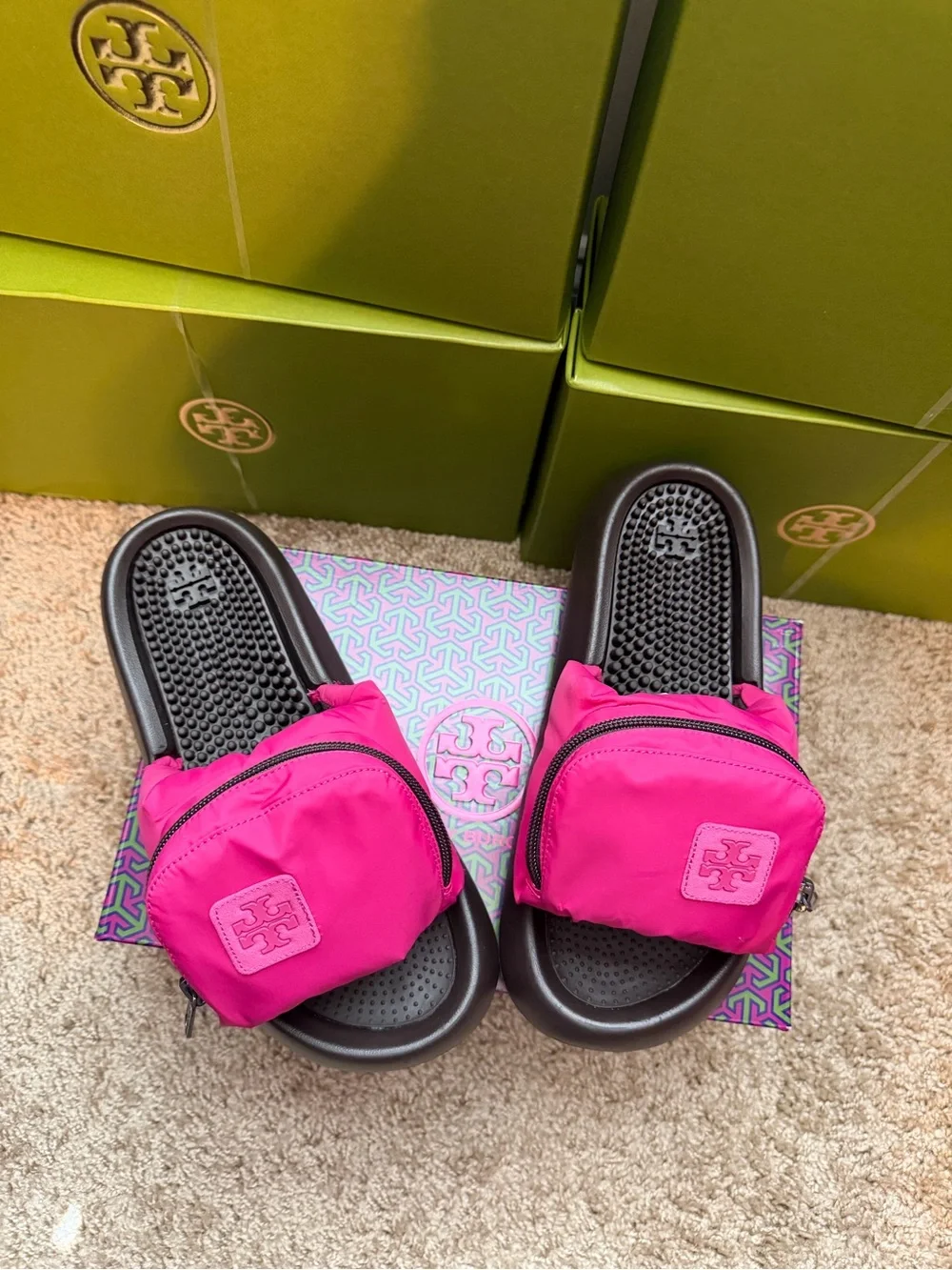 Tory Burch Pocket Sport Slide Sandals