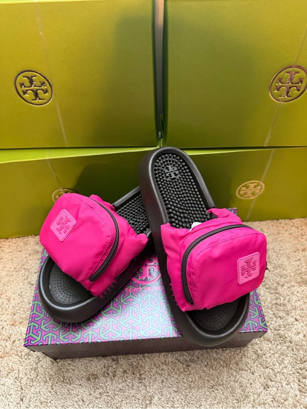 Tory Burch Pocket Sport Slide Sandals