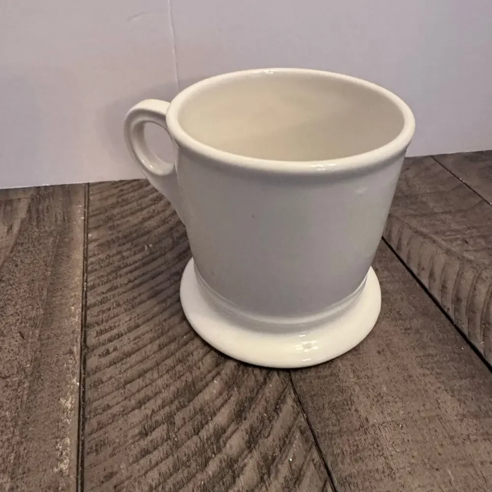 Anthropologie minimal mug shaving