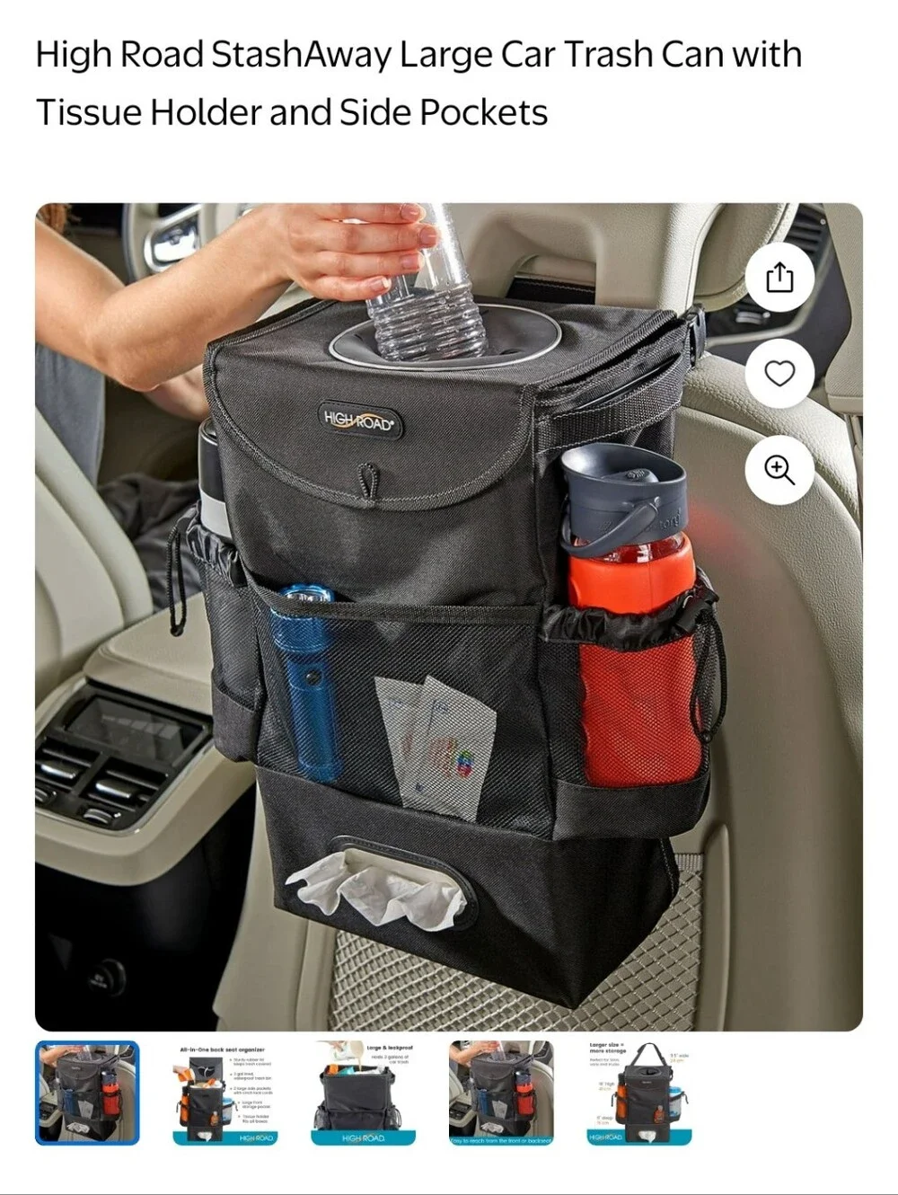 High Road seatback attachment station