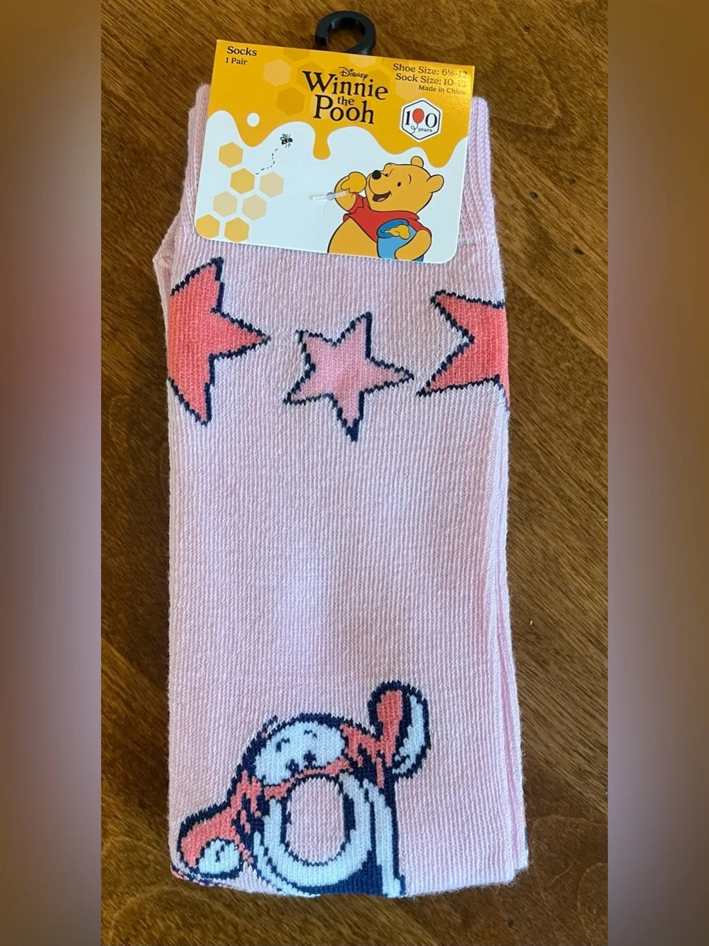 Winnie The Pooh Tigger Disney Socks New with Tags