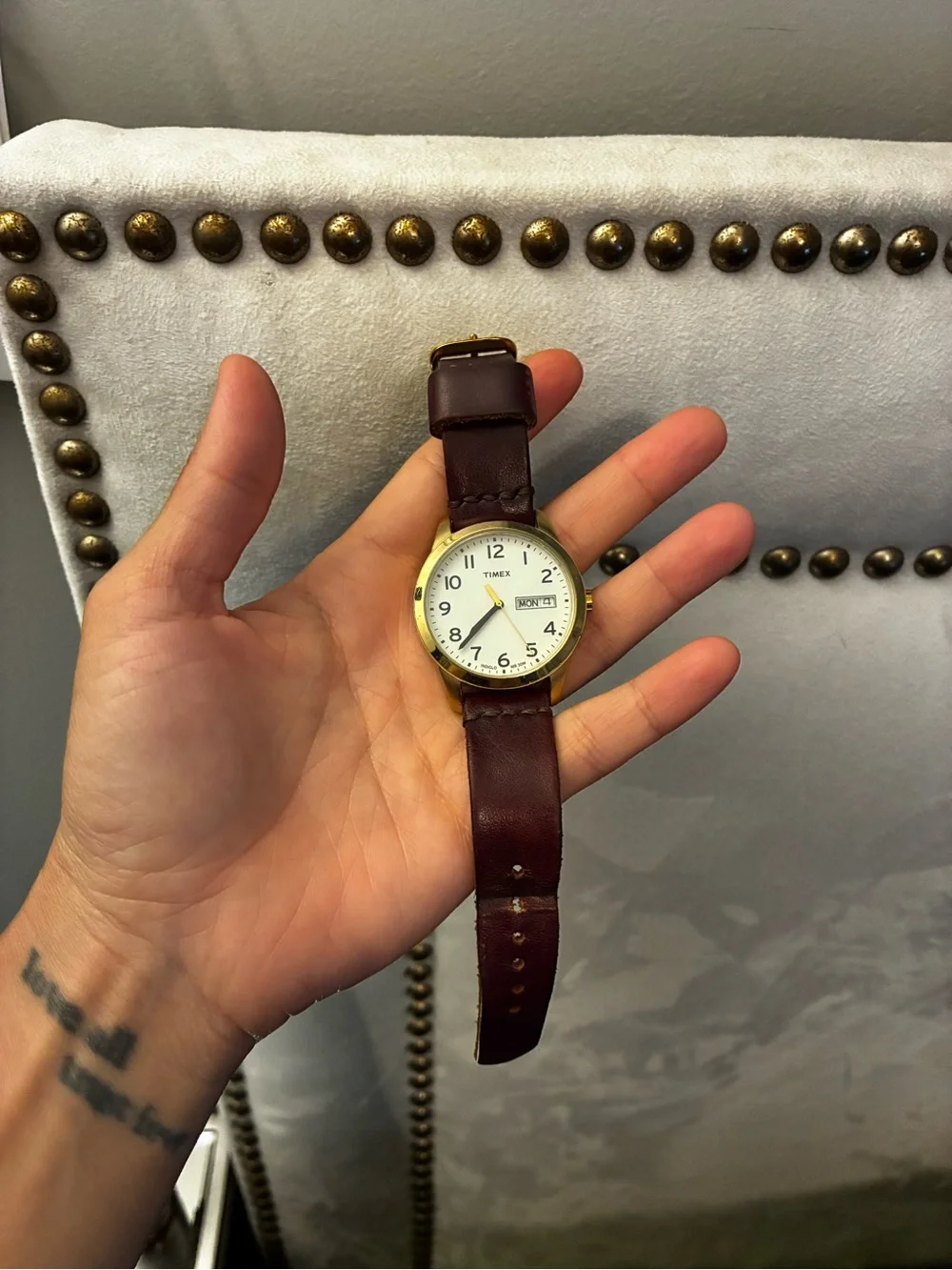 Timex more leather