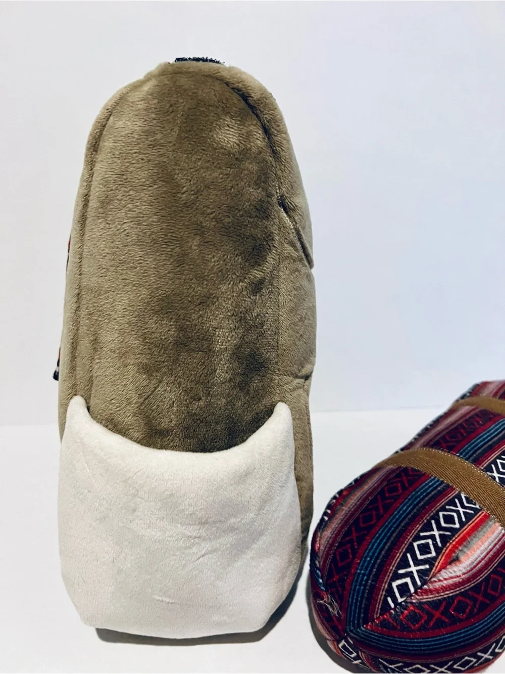 No brand dog taupe pack