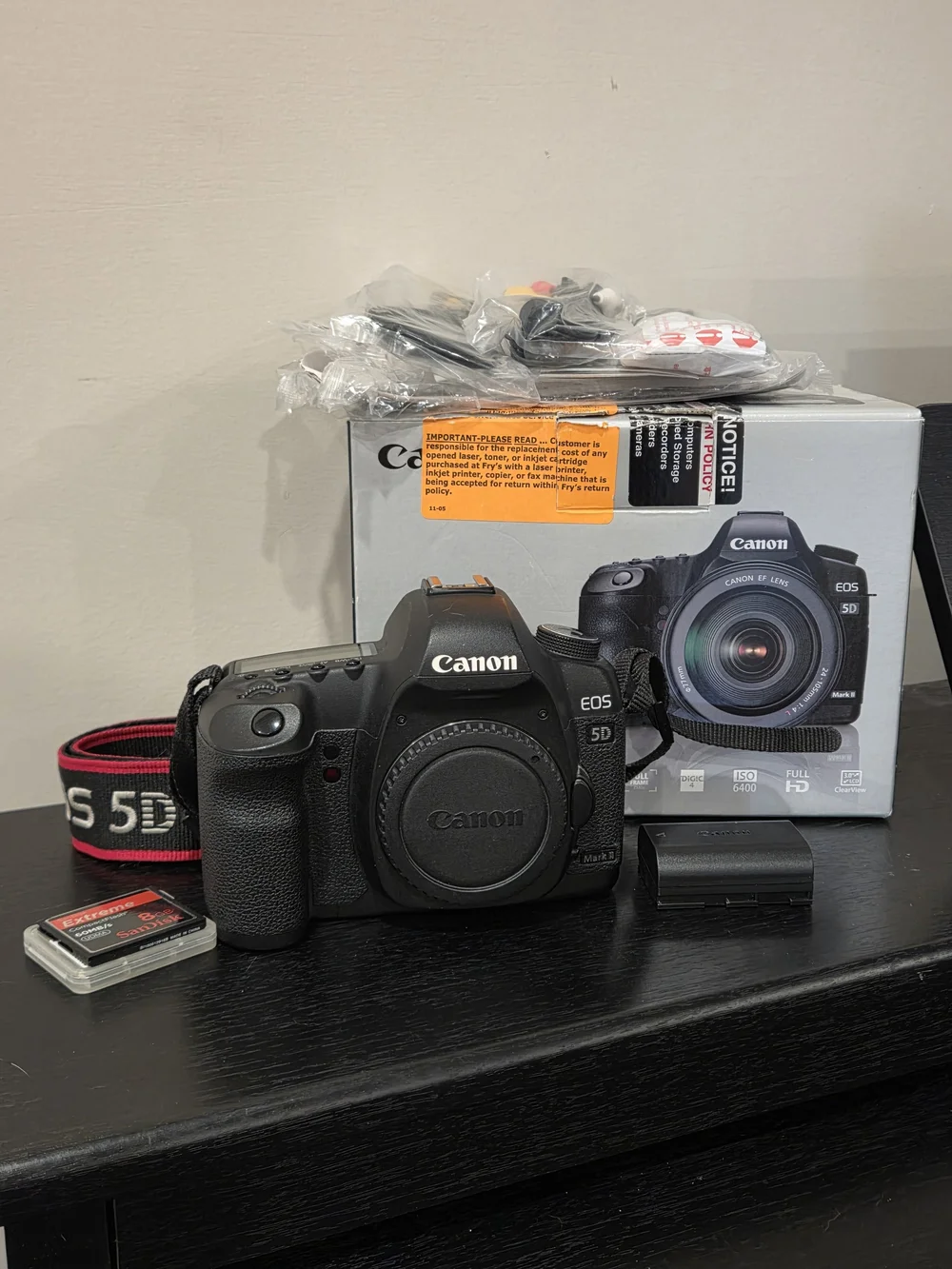 Canon EOS 5D Mark III DSLR Camera Body - Black