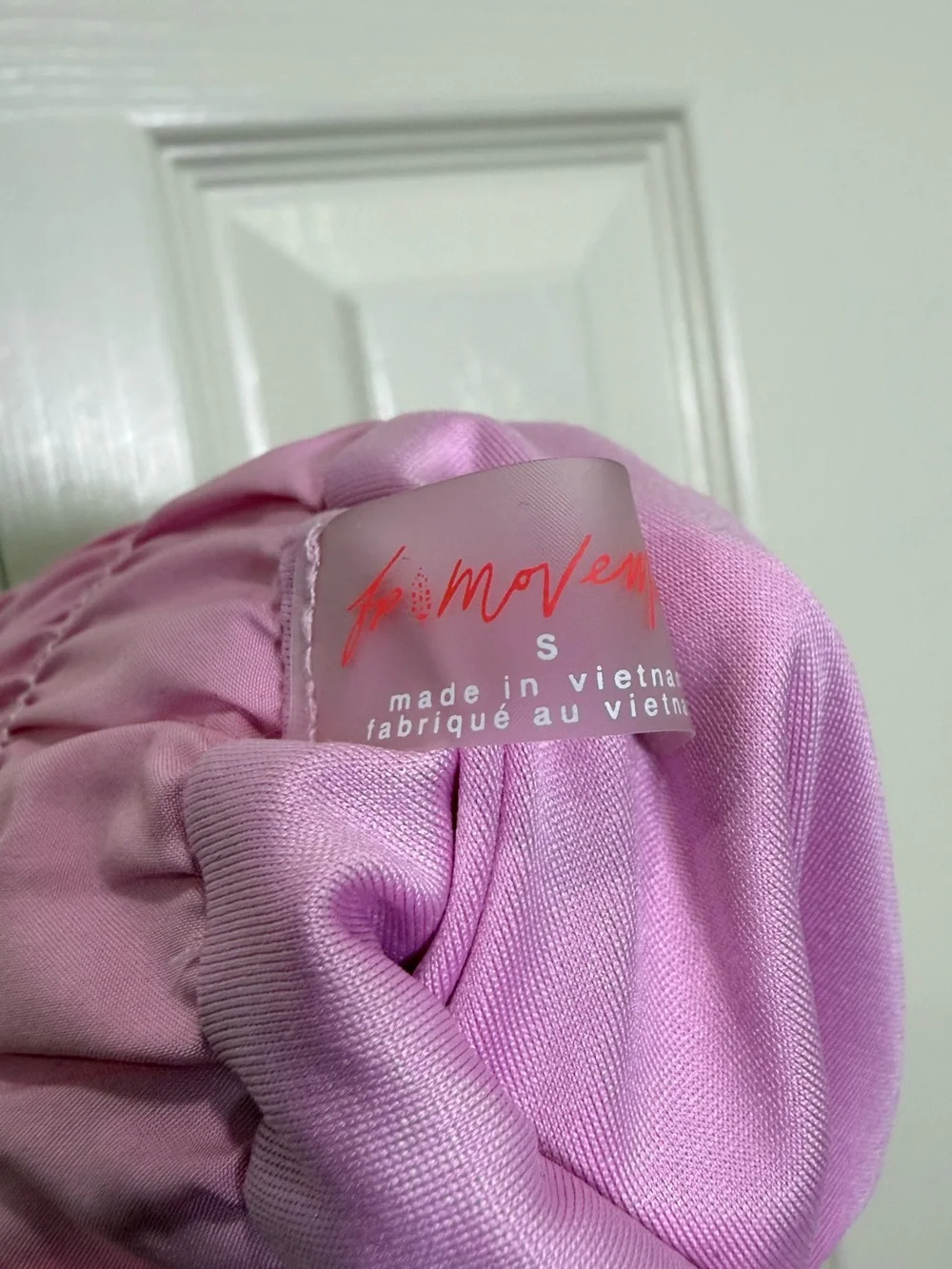 Free People FP Movement Get Your Flirt On Shortsie Prism Pink Rose Size Small