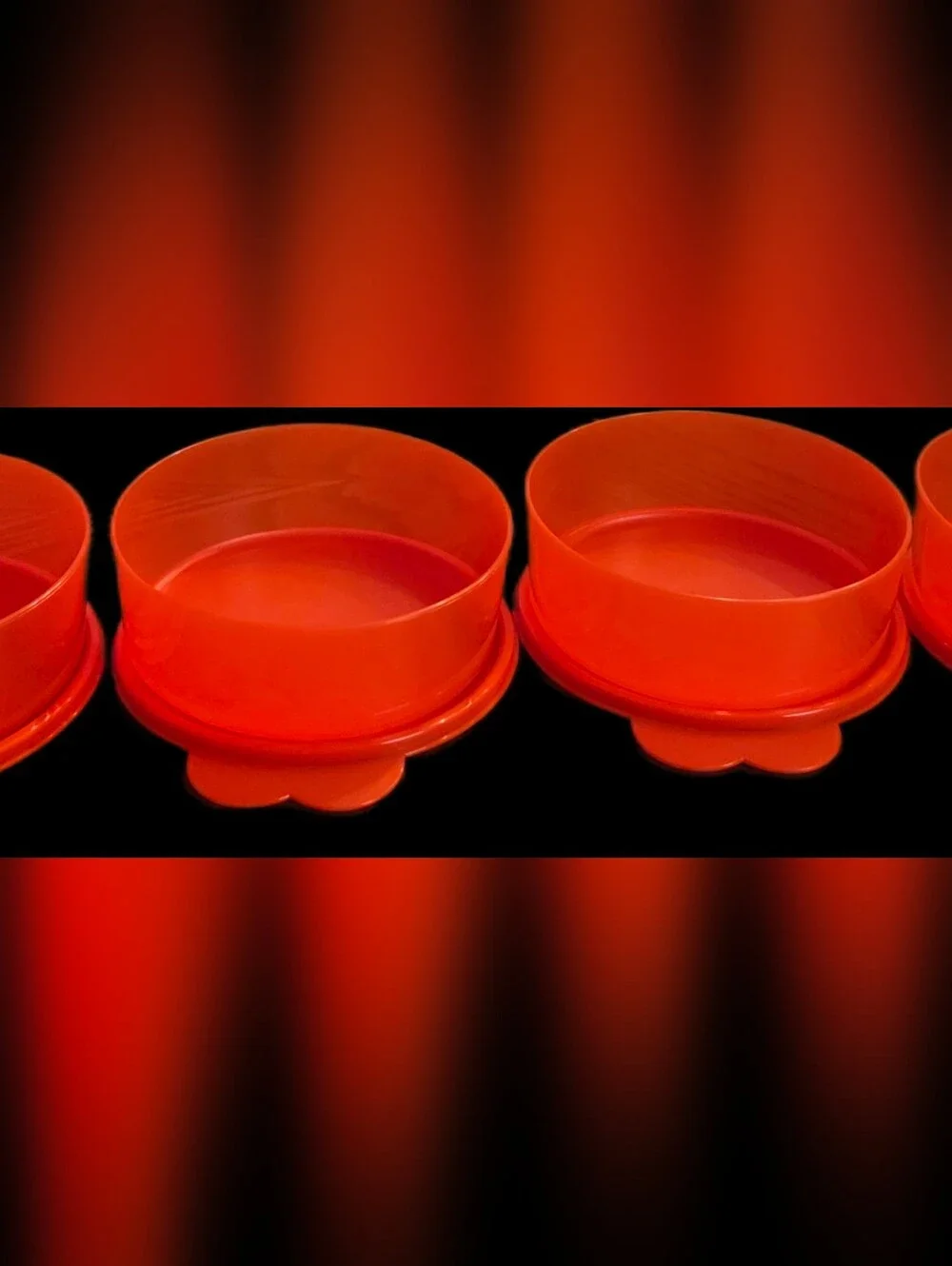 TUPPERWARE BIG WONDERS BOWL SET/4 NWT