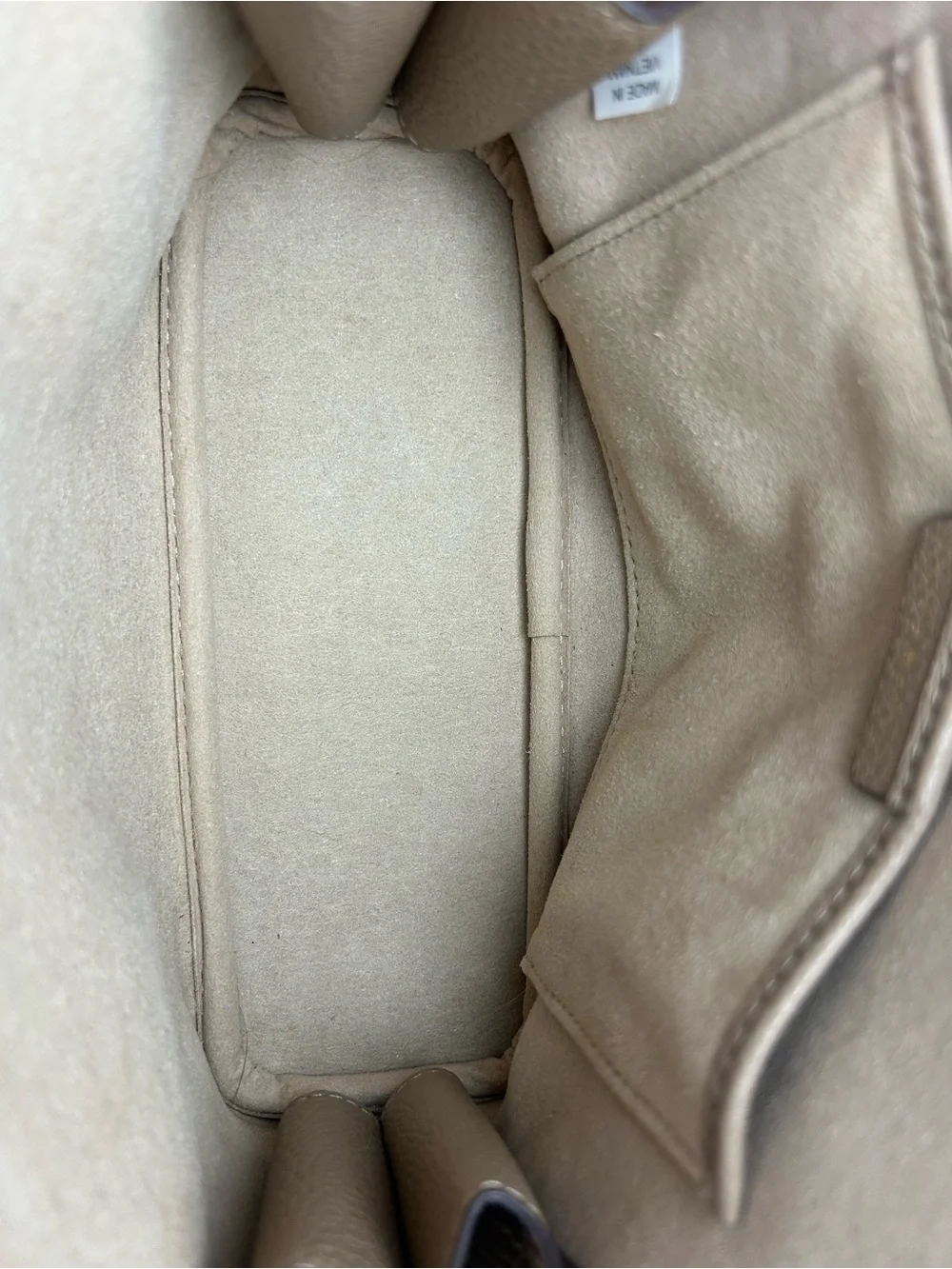 TORY BURCH MINI SWING SATCHEL CROSSBODY TAUPE