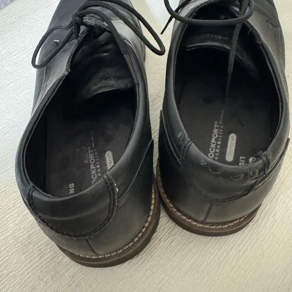 Rockport leather up soles