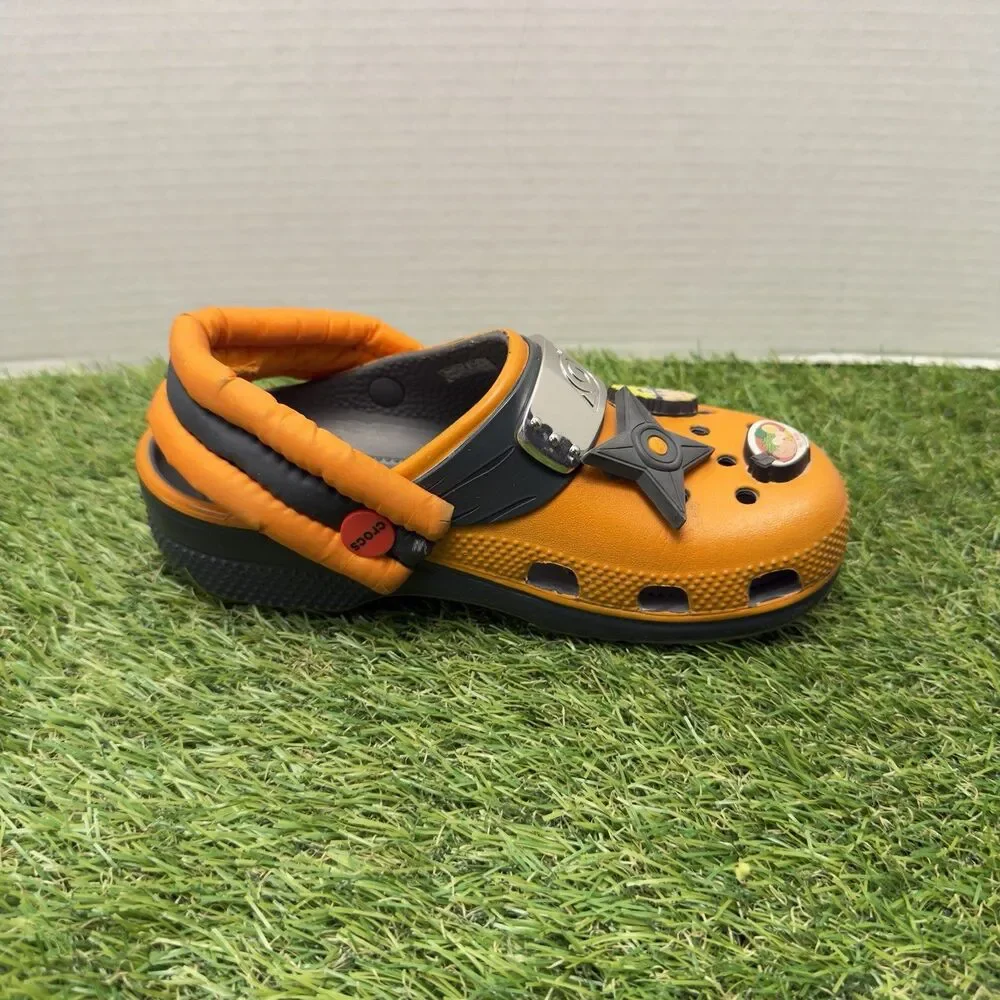Crocs Classic Clog Naruto Shippuden Orange Kid's Size J2