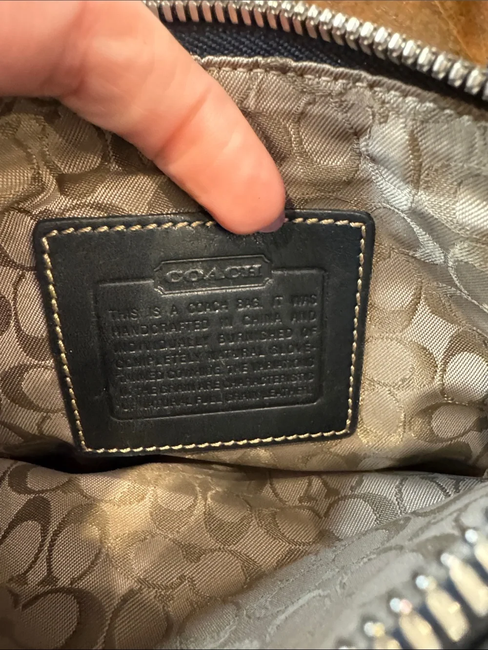 Coach compact crossbody