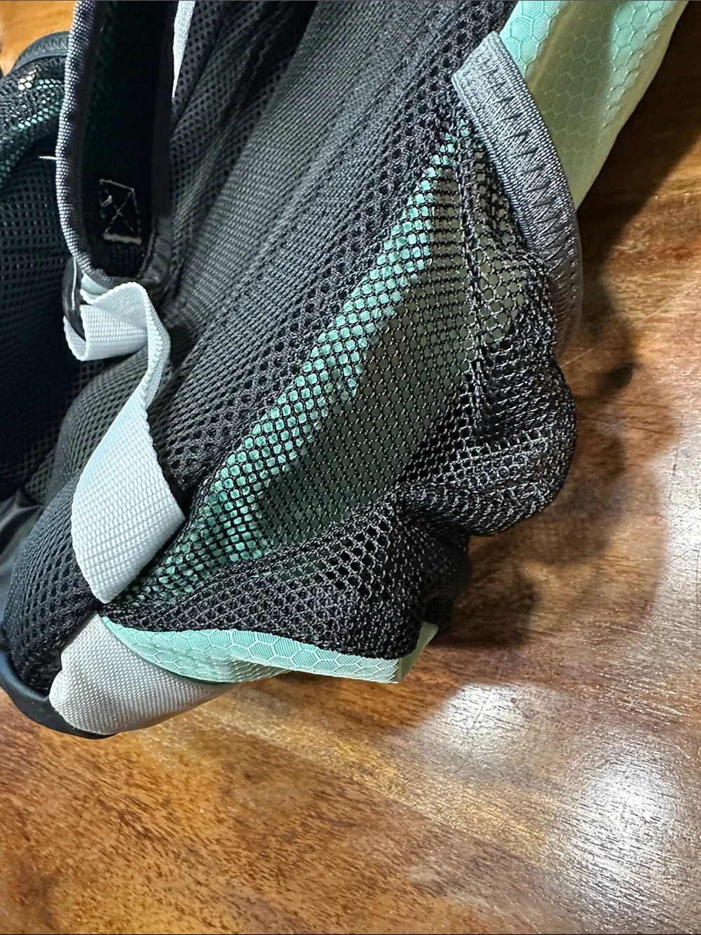 Easton Girl’s Softball Backpack in Mint Green, Black, and Gray