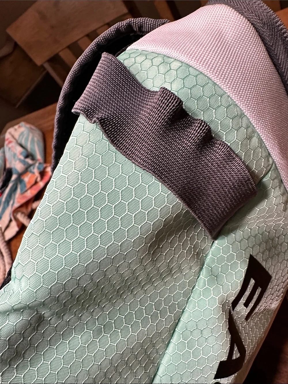 Easton Girl’s Softball Backpack in Mint Green, Black, and Gray
