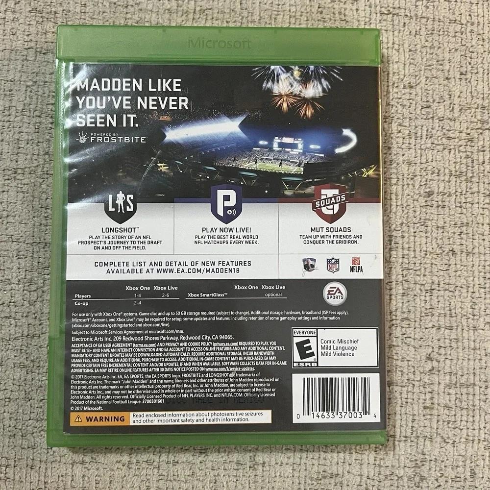 N/A madden nfl