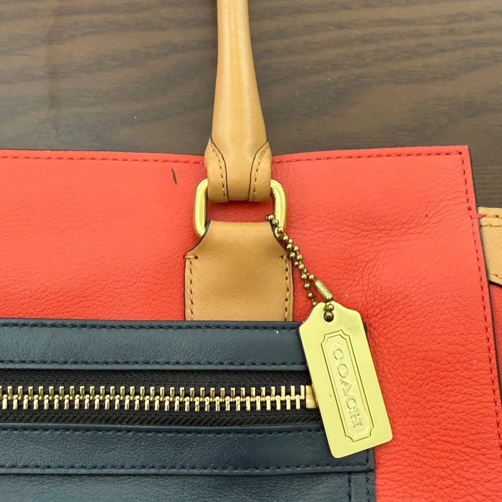Coach color block